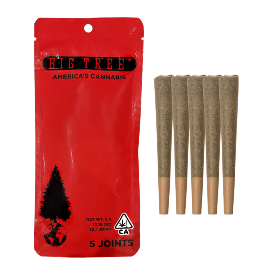 Purple Haze (S) 5pk - 1g Prerolls - Big Tree Cannabis - Purple Haze (S) - $9.99 - Pre-Rolls