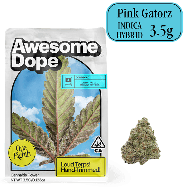 Pink Gatorz - 3.5g - Awesome Dope - 3.5g - H/I - $22 - Flower/Infused Flower (3.5 Grams)