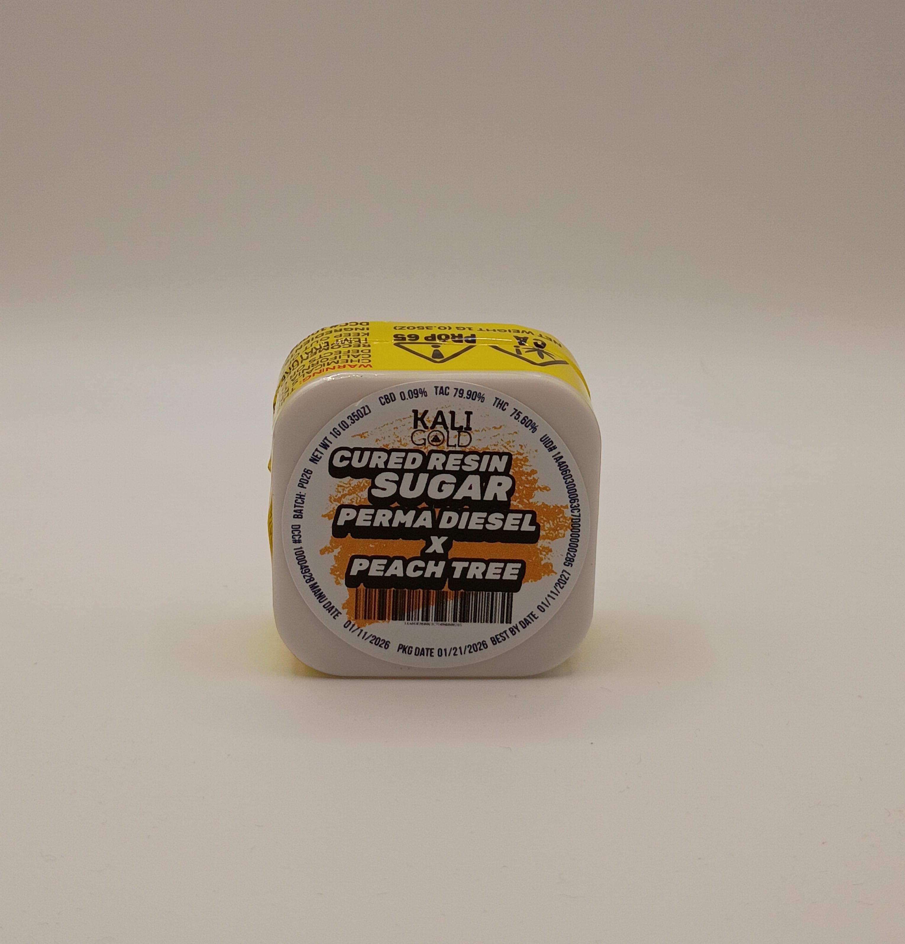 Kaligold extracts: Perma Diesel X Peach Tree