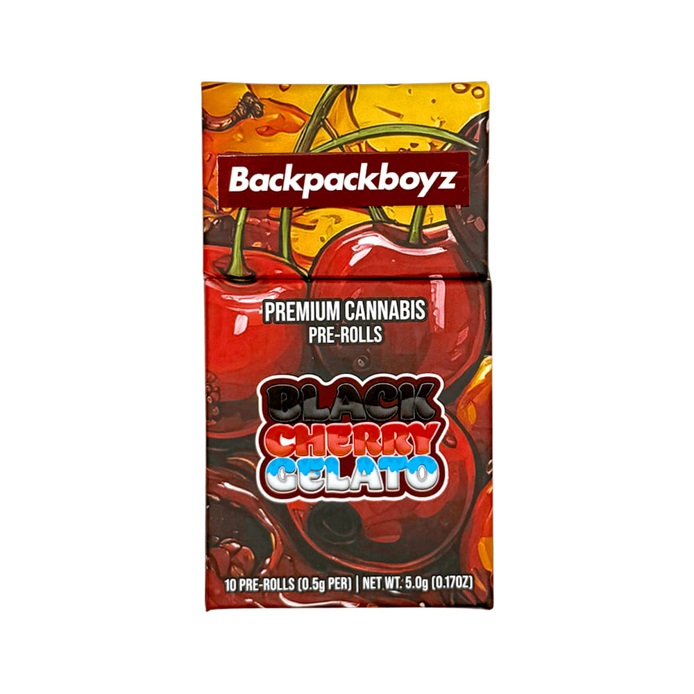 Black Cherry Gelato (H) Preroll - 10pk - Backpack Boyz - Black Cherry Gelato (H) 10pk - $31.65 - Pre-Rolls