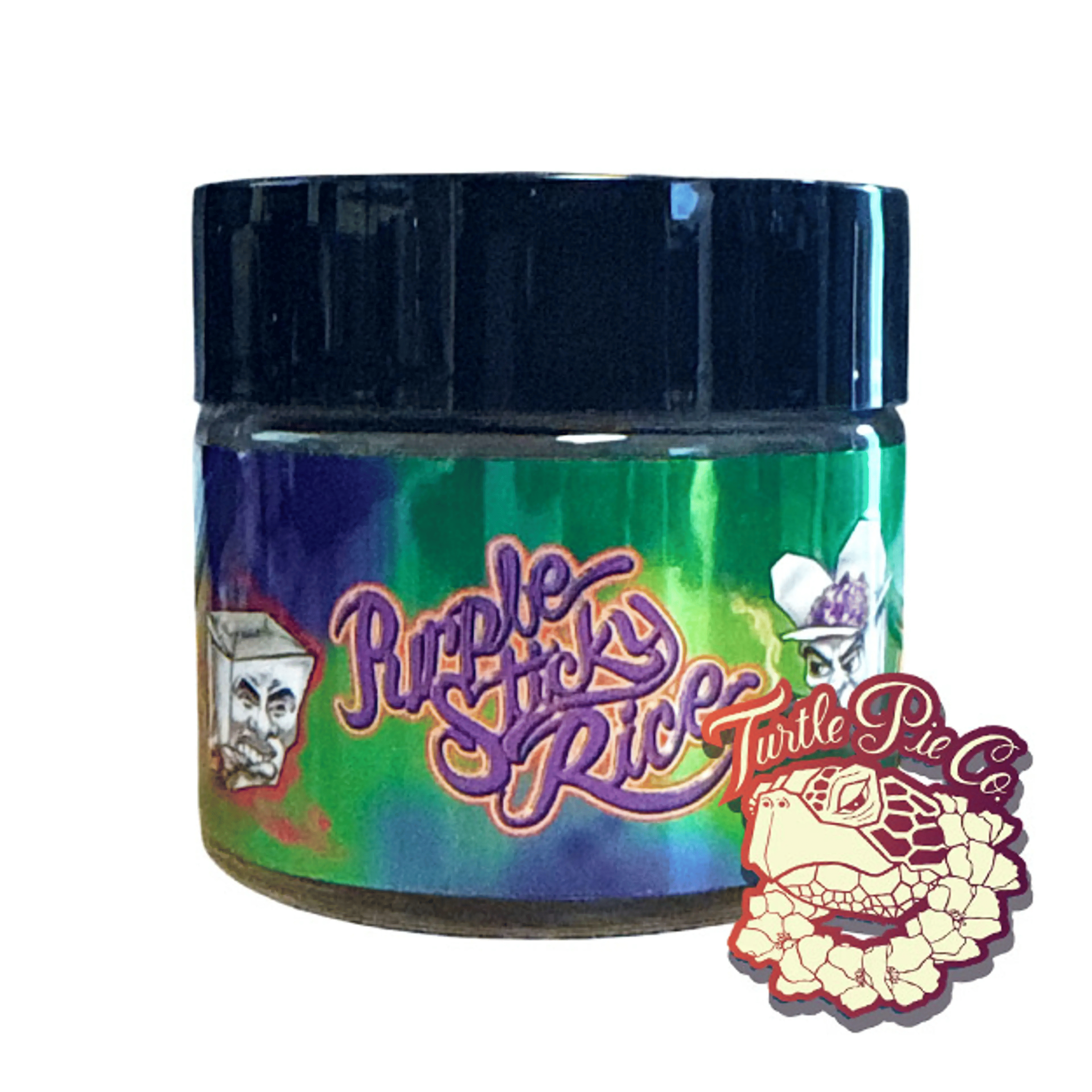 Purple Sticky Rice 31.29% - 3.5G *SPECIAL PRICING* - Turtle Pie Co. - Purple Sticky Rice (I) - $55 - Exotic Eighths - Buy 8 Mix & Match get 13.5% Off PLUS $.01 Punch T1 Rosin