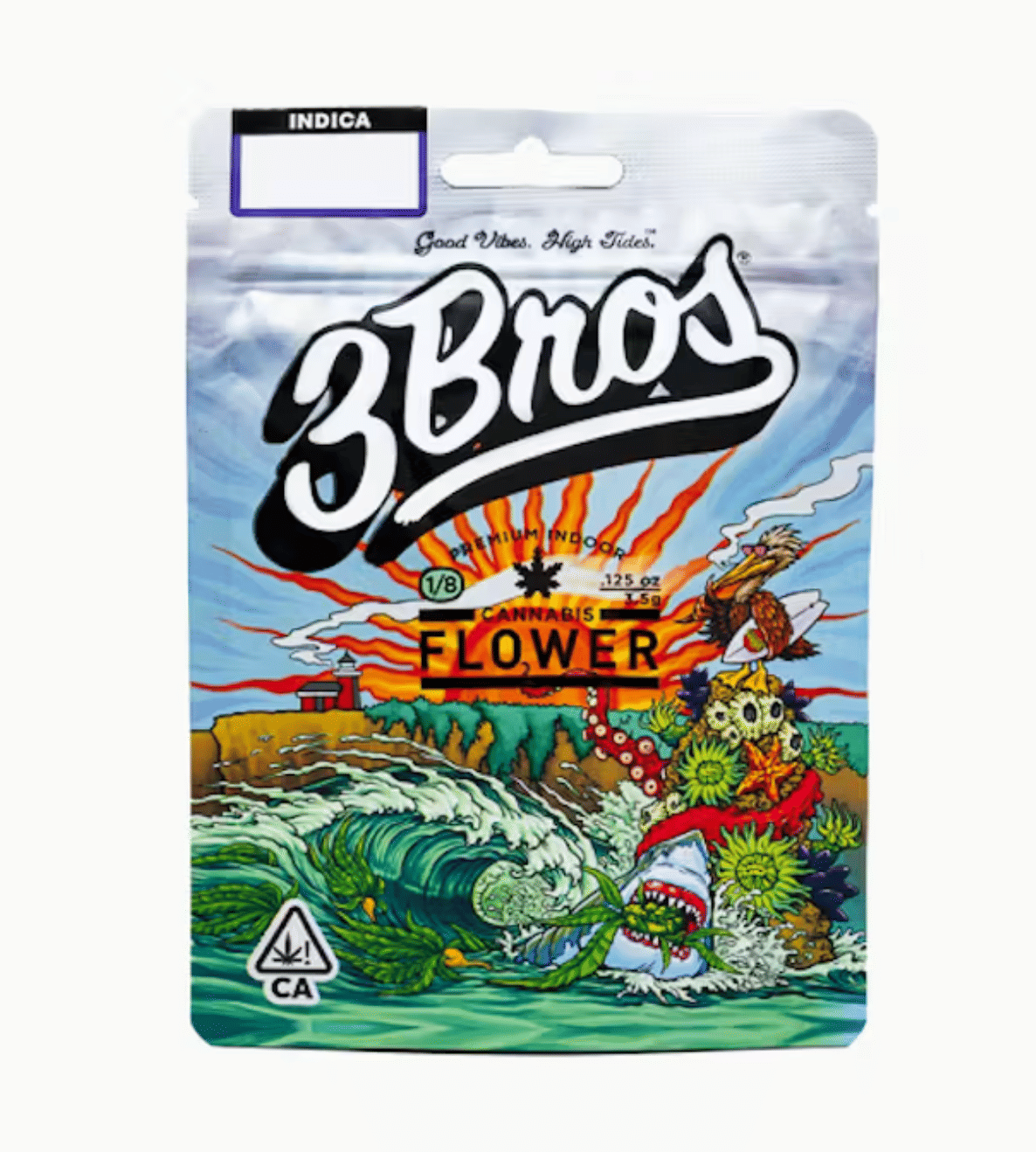 Citrus Mintz 3.5g - 3 Bros -  - $23 - Flower