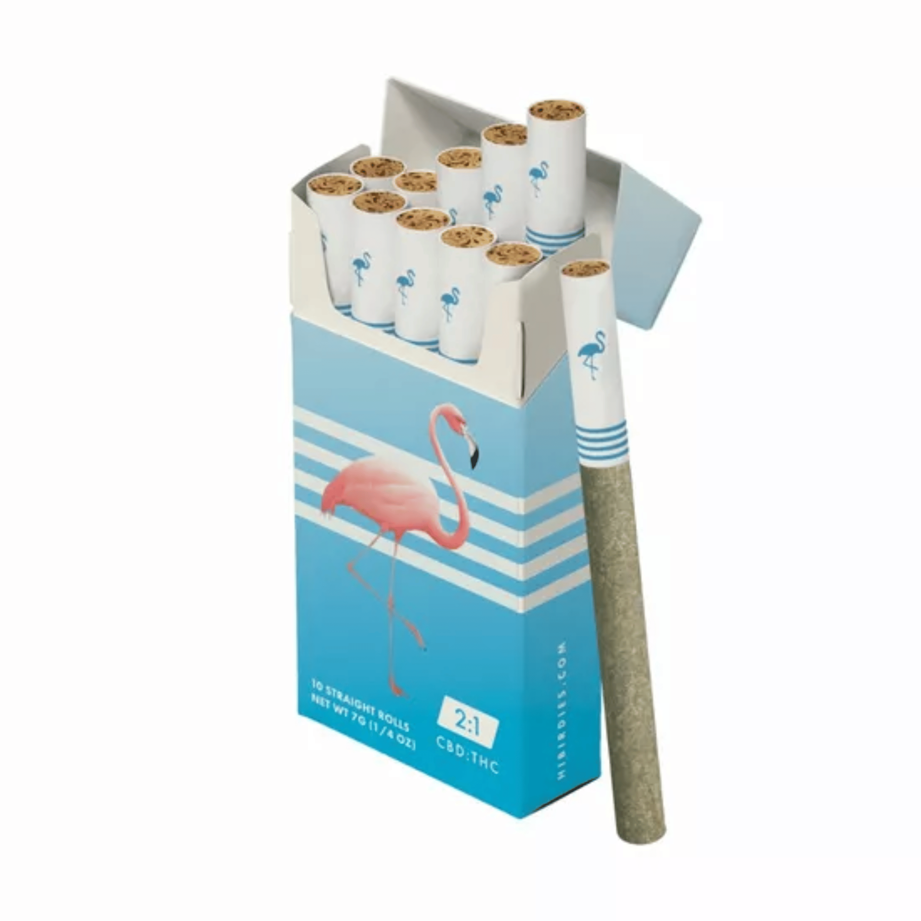Light 2:1 (CBD:THC) Pre-Roll 10-Pack - 7g - Birdies -  - $35 - Pre-Rolls