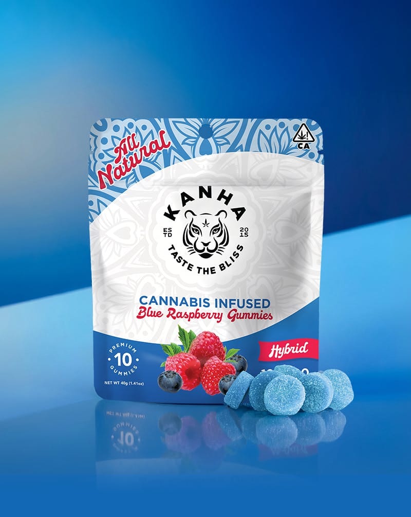 Kanha Gummies — Blue Raspberry