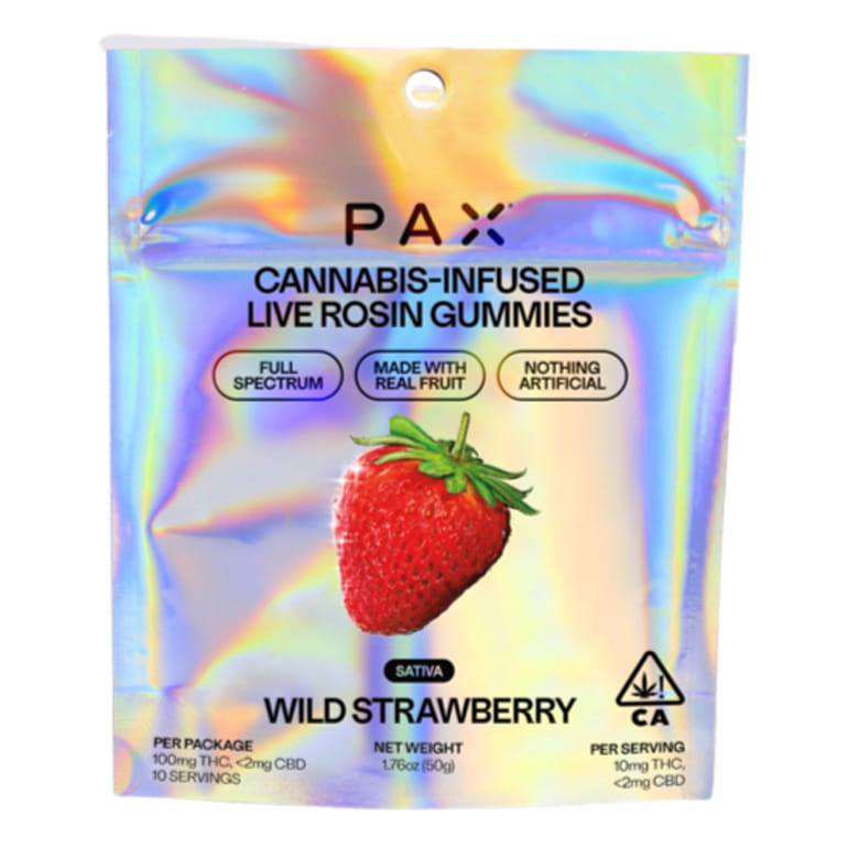 Wild Strawberry (S) Rosin Gummies - PAX - Wild Strawberry (S) Rosin Gummies - $15 - Edibles