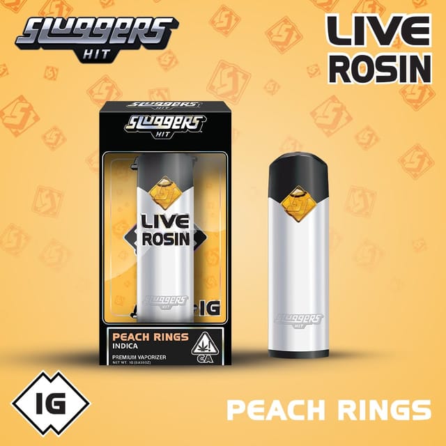 Sluggers Hit — Peach Rings