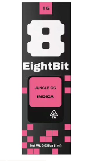 Jungle OG - 1g Rosin Infused Disposable - EightBit - Indica - Disposable - $21 - AIO Disposable Vapes