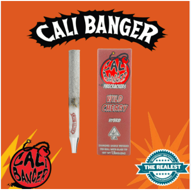 Wild Cherry Infused Preroll 1.5g - Cali Banger - Preroll - $16 - Infused Preroll