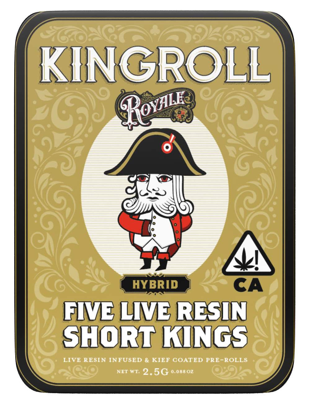 Hawaiian Burger Live Resin 'Royale' Infused Kingroll 5pk Prerolls - Kingpen -  - $30 - Preroll