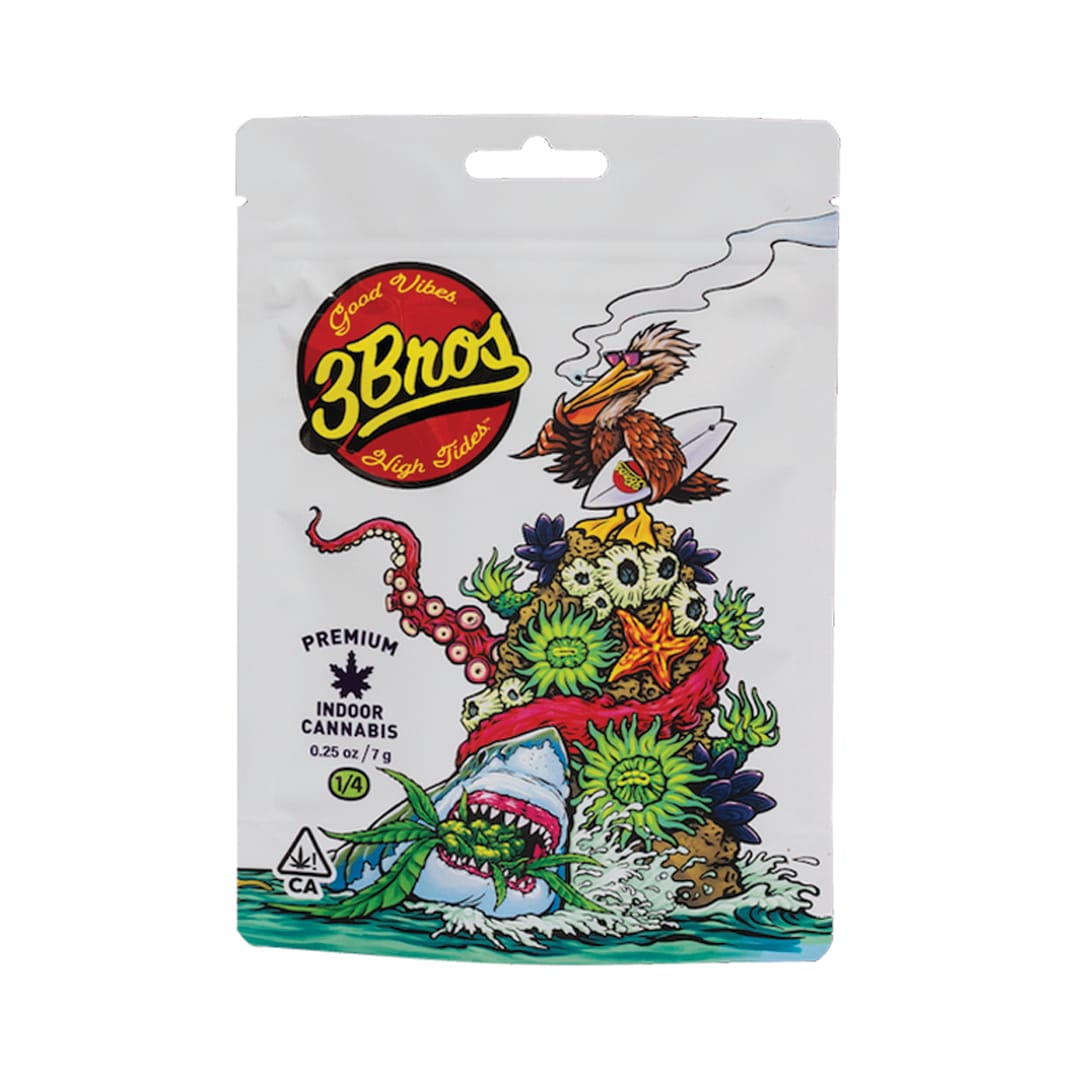 Iced Cherry Kush - 7g - 3 Bros - 7g - Hybrid - $37 - Flower/Infused Flower (7 Grams)