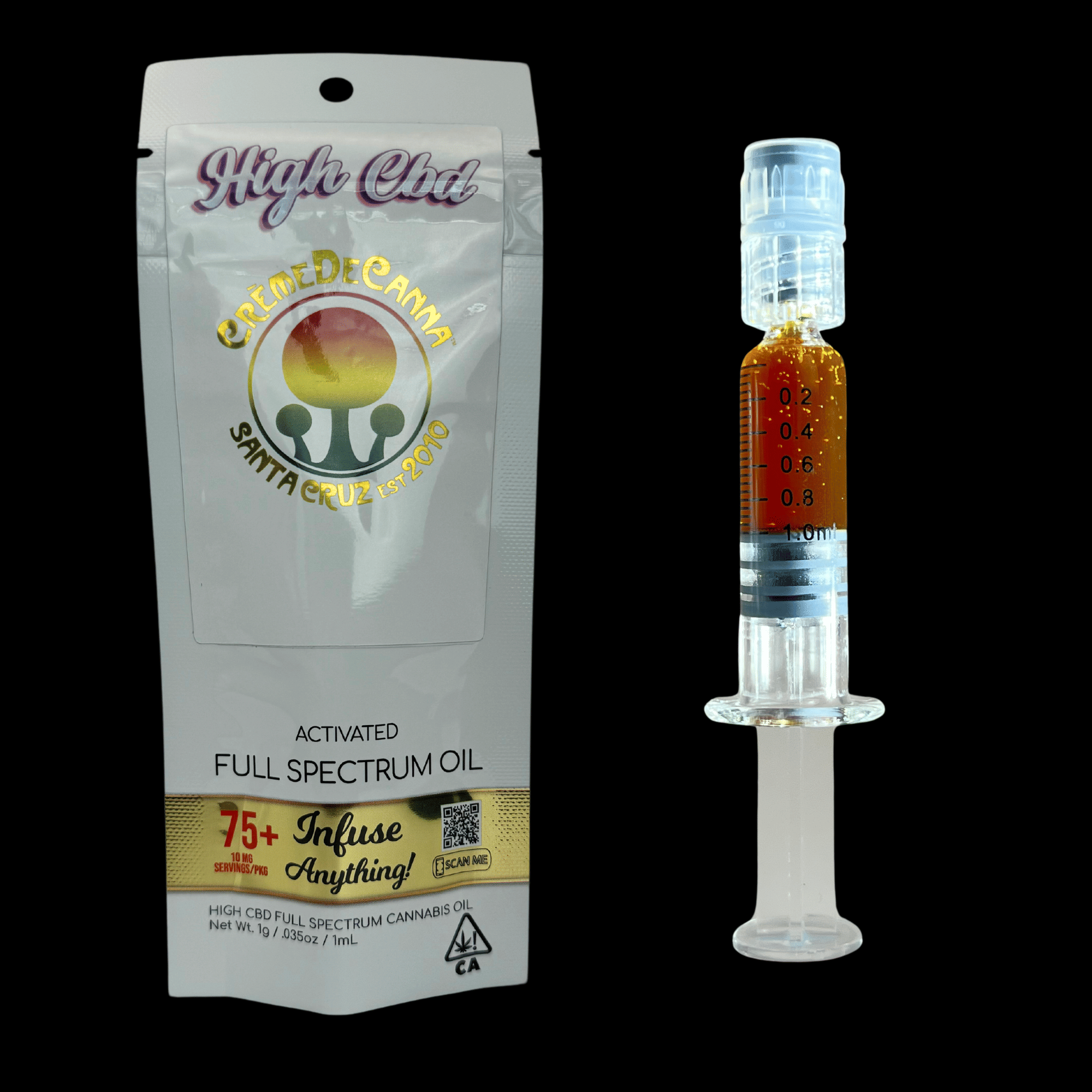 High CBD Full Spectrum Oil (FSO) - 1g - Creme De Canna - FSO CBD - 1g - $23 - Concentrates