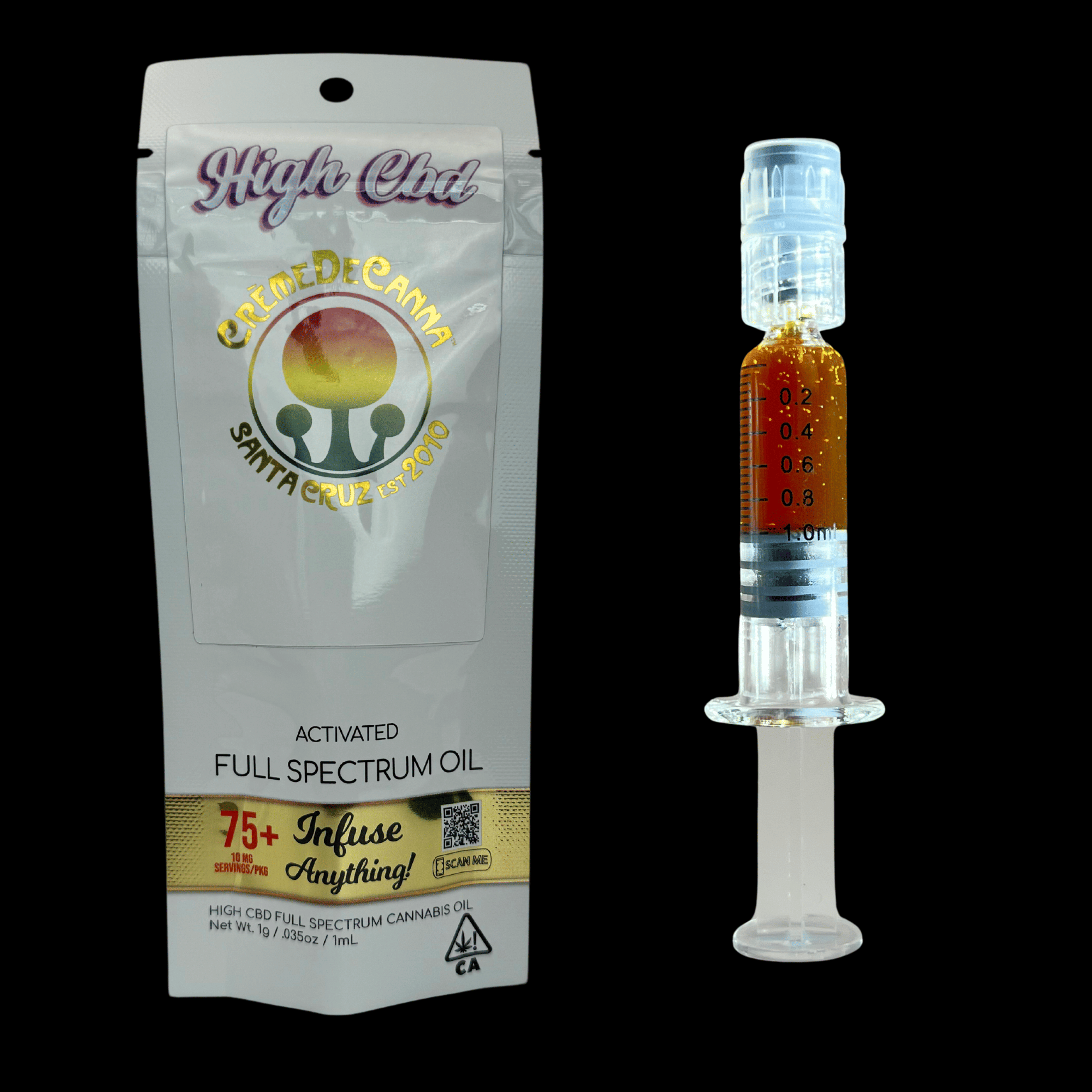 High CBD Full Spectrum Oil (FSO) - 1g - Creme De Canna - FSO CBD - 1g - $23 - Concentrates
