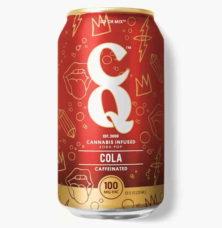 CQ Drinks: Classic Cola (12oz) - 100mg Per Can - CQ Drinks -  - $12 - Beverages/Drinks