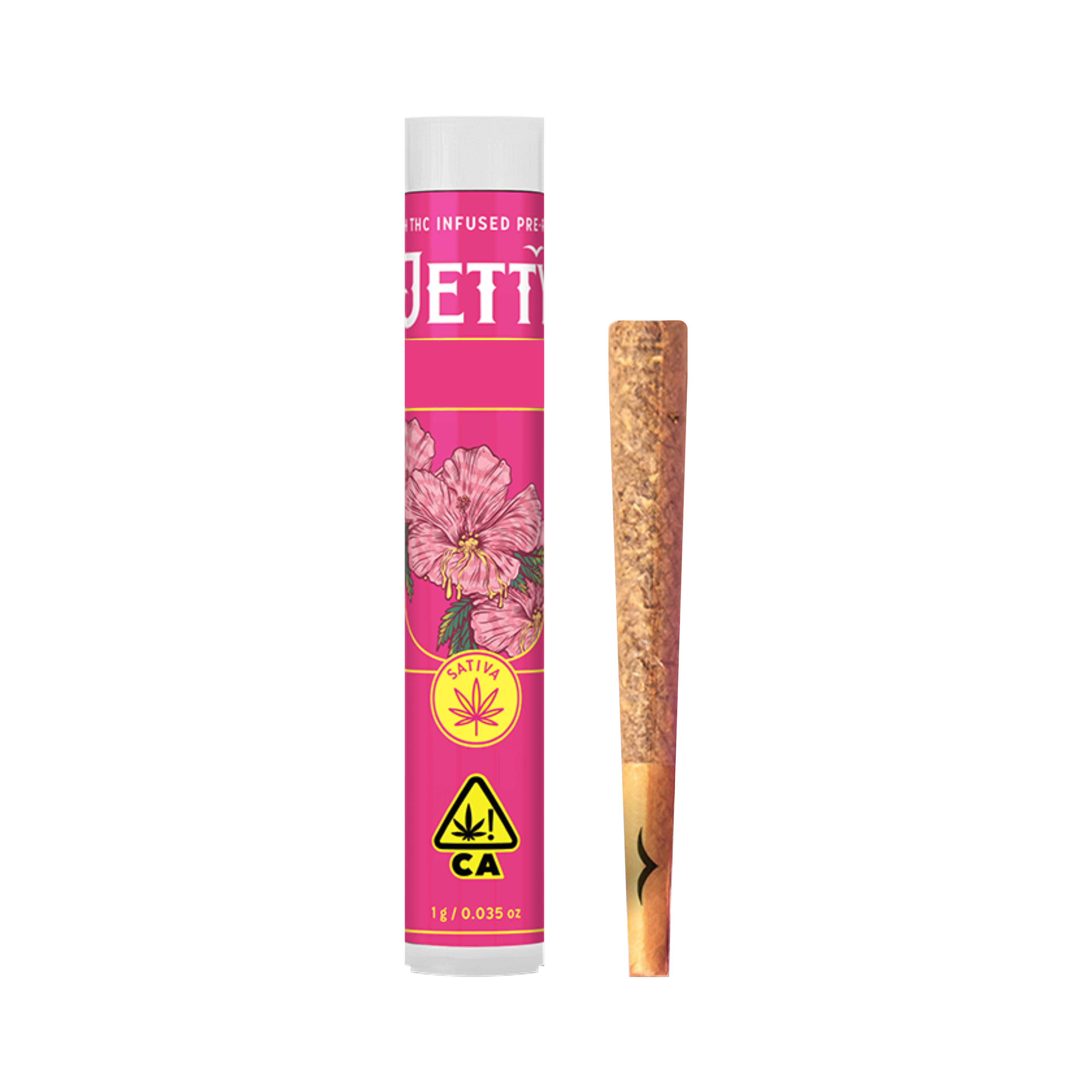 Maui Wowie x Sherbet Haze Live Resin Pre-roll 1g - Jetty Extracts - - $18 - Infused Pre-Rolls