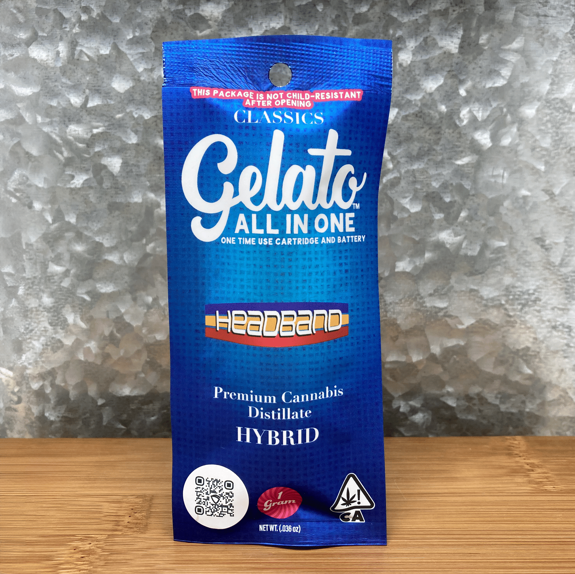 Headband All In One 1g - Gelato -  - $36 - Vape Cartridge