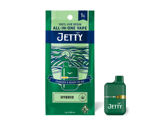 Jetty: Garlic Jam (H) Live Resin Mini Tank - 1g Disposable - Jetty Extracts -  - $45 - Disposables