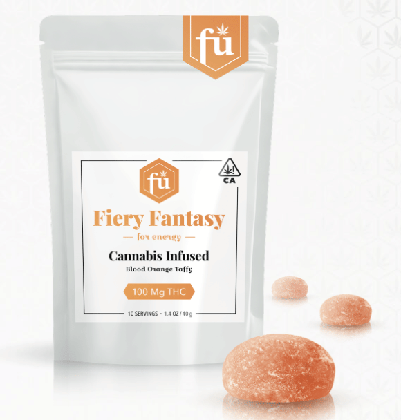 Fiery Fantasy Taffy 100mg - Fu - Taffy - $8 - Edible