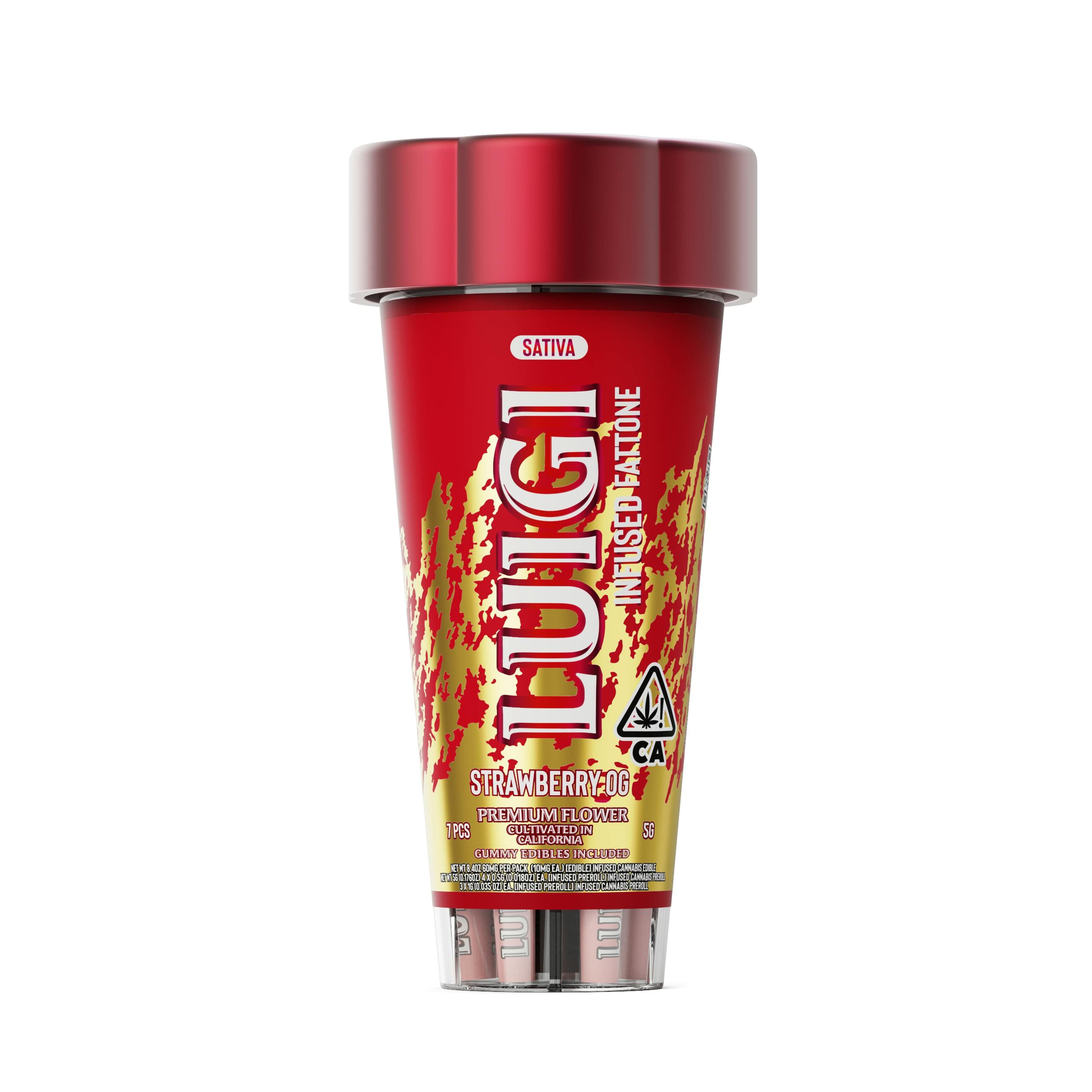 Strawberry OG 4-in-1 Fattone - Luigi - - $46 - Pre-Rolls