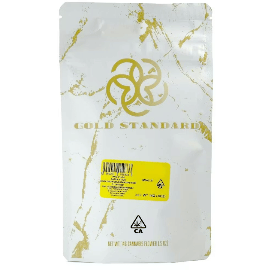 Pink Certz 34% - 14g Smalls - Gold Standard - Half Ounce - $36.85 - Flowers