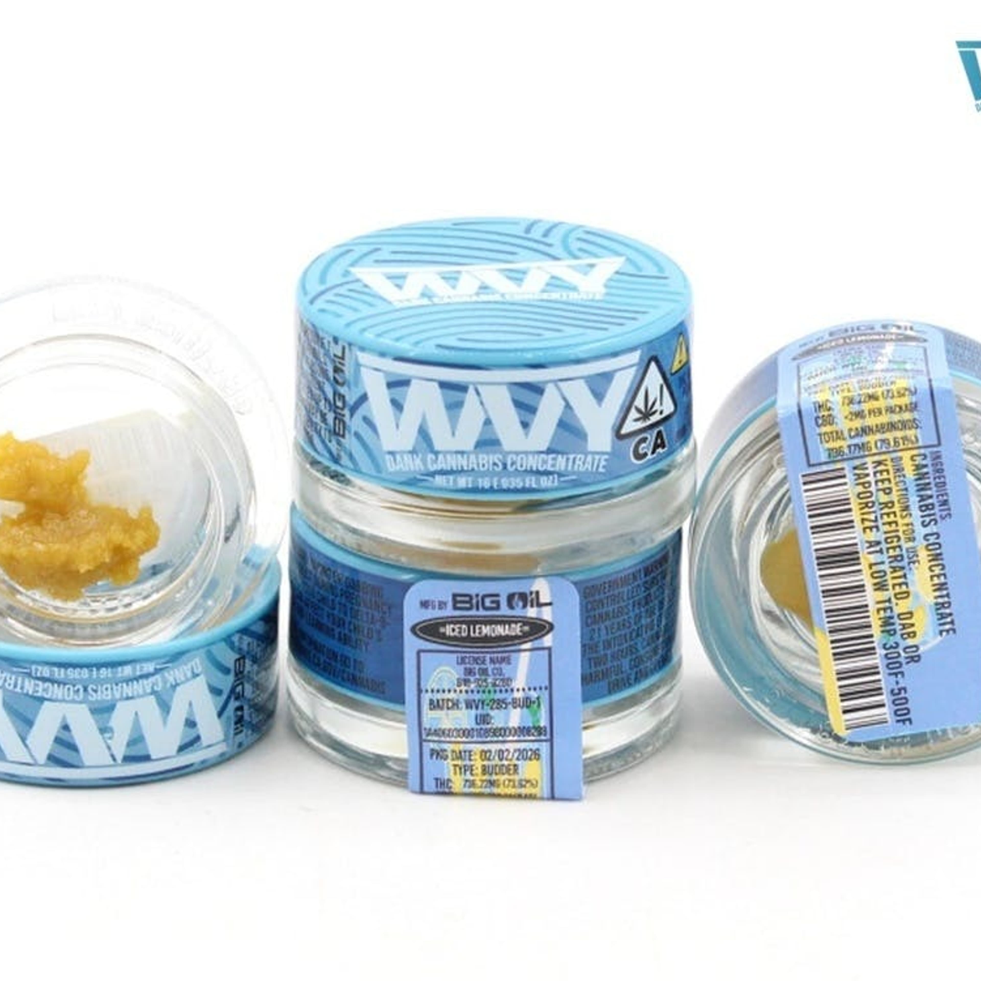 Iced Lemonade - Budder - WVY - - $10.75 - Concentrates
