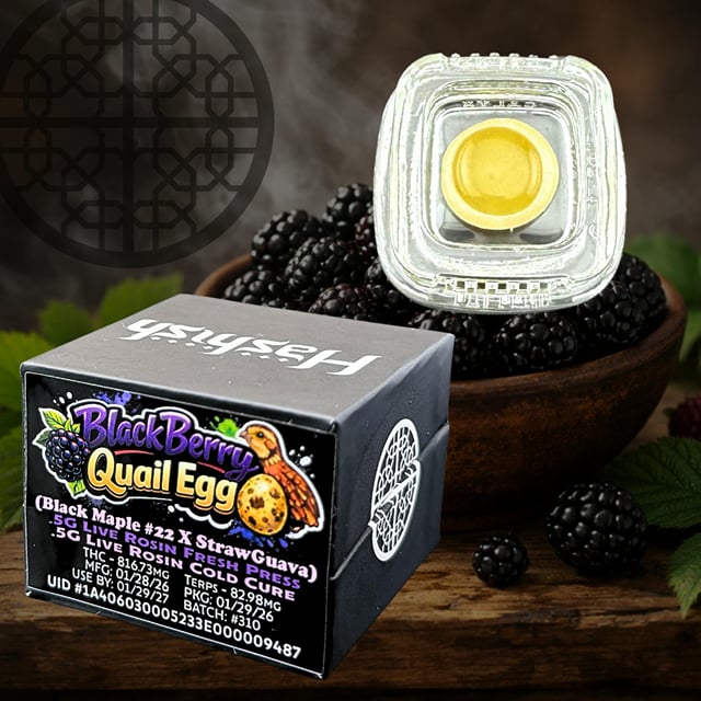 Blackberry Quail Egg | 1g
