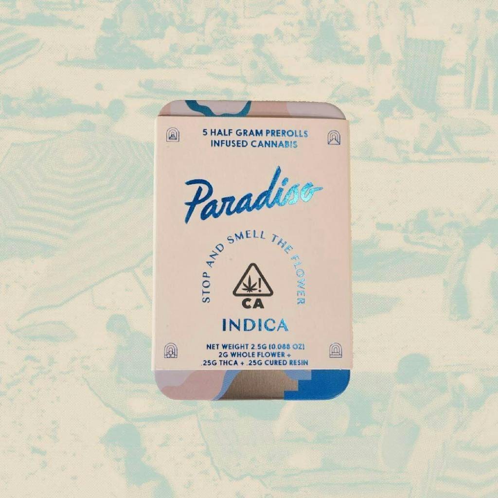 Space Queen - .5g Infused Pre-Rolls (5pk) - Paradiso Gardens - .5g PR pack- Indica - $14 - Infused Preroll Pack