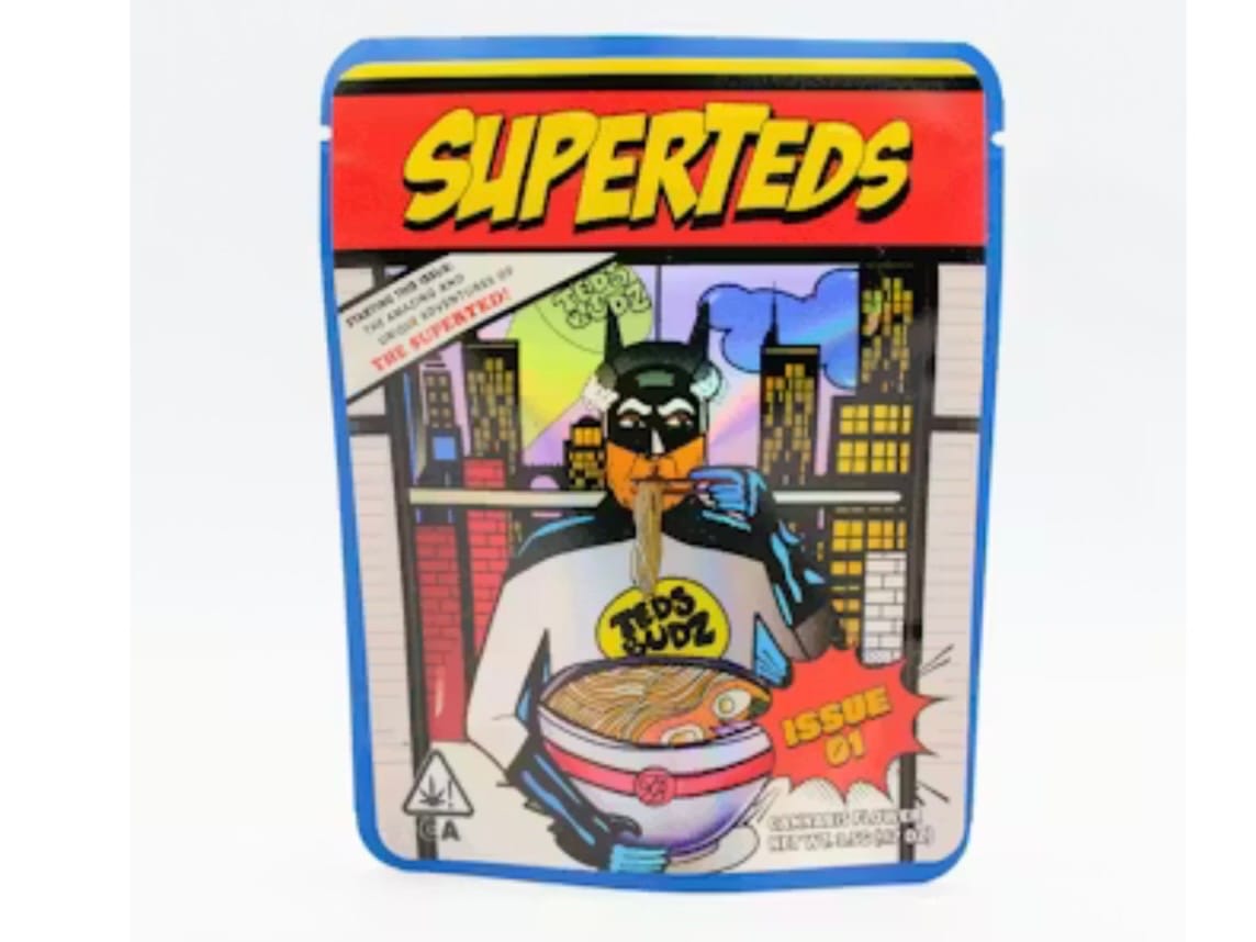 Super Teds 34% - 3.5g *SPECIAL PRICING* - Ted's Budz - Eighth - $55 - Exotic Eighths - Buy 8 Mix & Match get 13.5% Off PLUS $.01 Punch T1 Rosin
