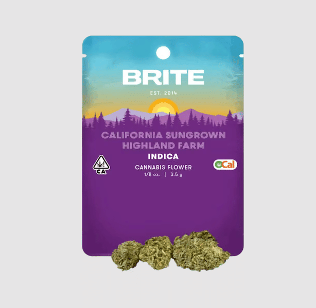 Gush Mintz - 3.5g - Brite Labs - Indica - 1/8 - $14 - Flower (Eighths)