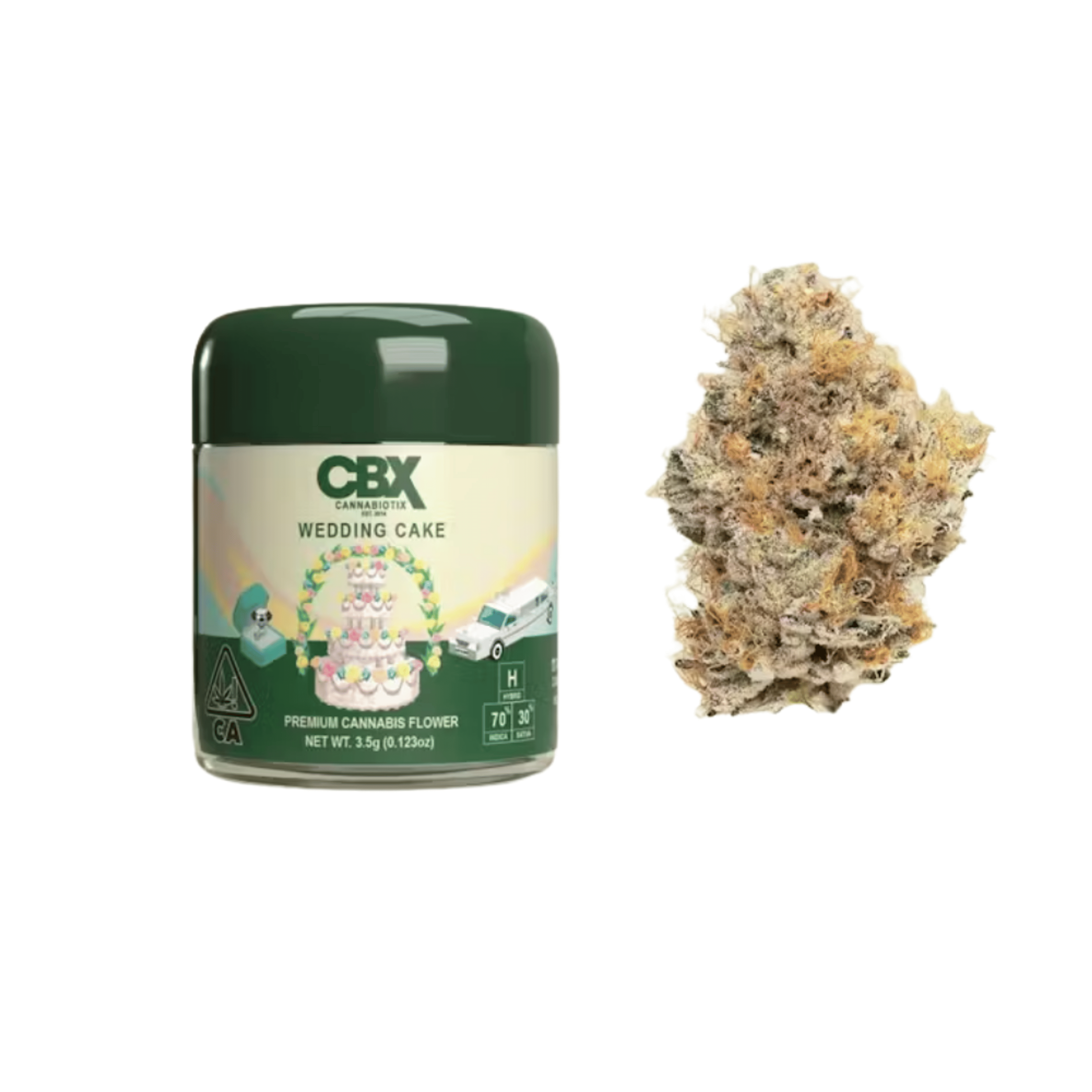 Wedding Cake 3.5g - Cannabiotix - - $52 - Flower