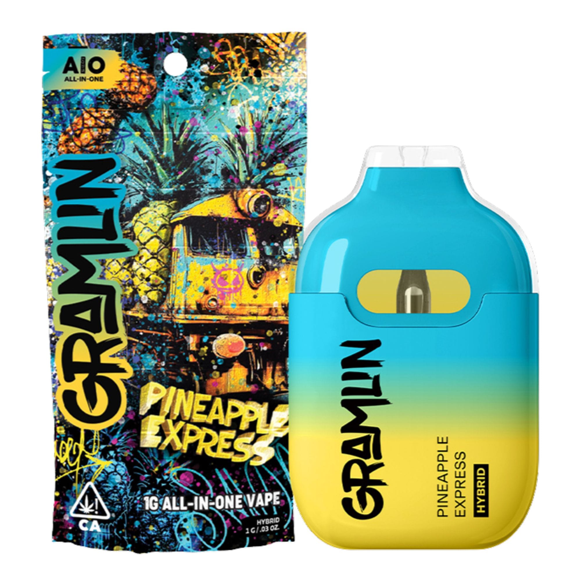 Pineapple Express - 1G All-In-One *BUY 2 GET 1 EVERYDAY* - Gramlin - Pineapple Express (H) - $25 - Cartridges