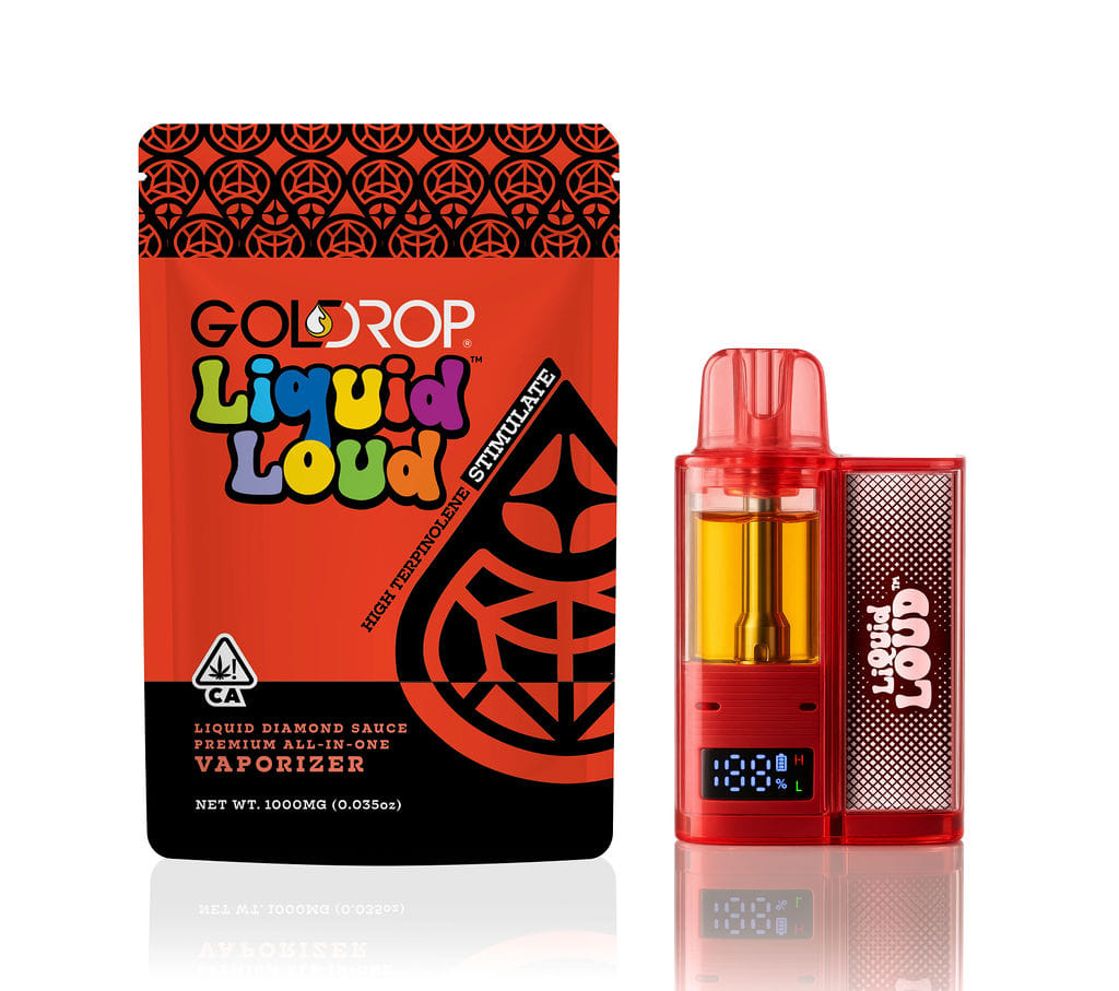 Kush Mintz - 1.5g Liquid Loud Diamond Sauce - Gold Drop - 1.5g Dispo - Sativa - $42 - All-In-One (Disposables)