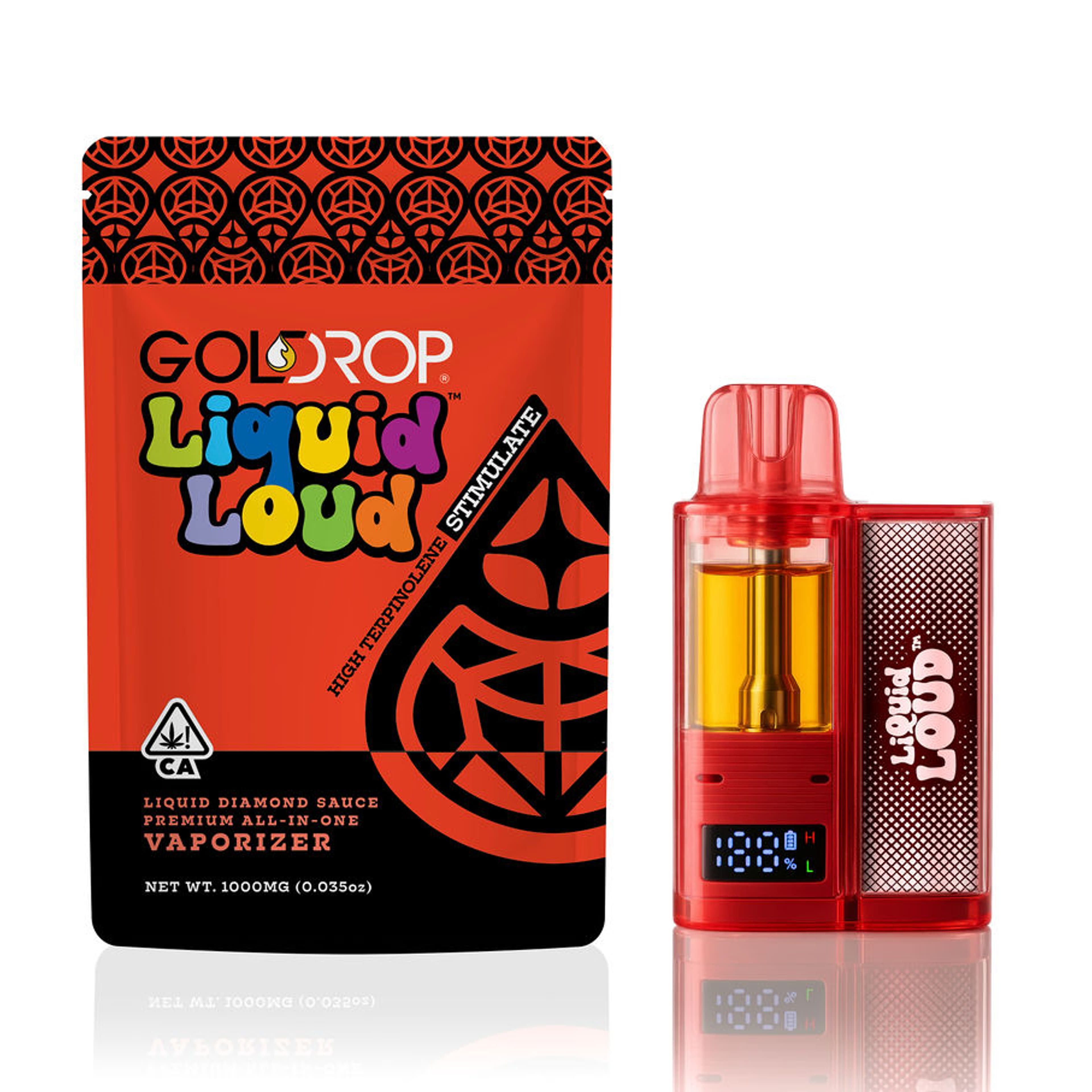 Kush Mintz - 1.5g Liquid Loud Diamond Sauce - Gold Drop - 1.5g Dispo - Sativa - $42 - All-In-One (Disposables)