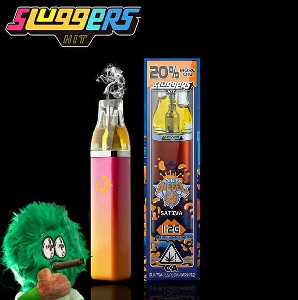 Sluggers AIO - New York Diesel - Live Resin Infused (All-In-One) - 1.2g