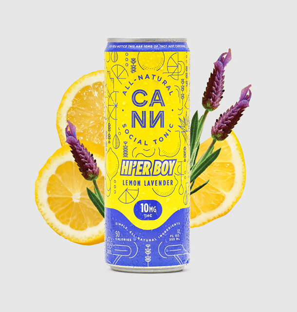 Hi'er Boy | Lemon Lavender | Single 12oz Can