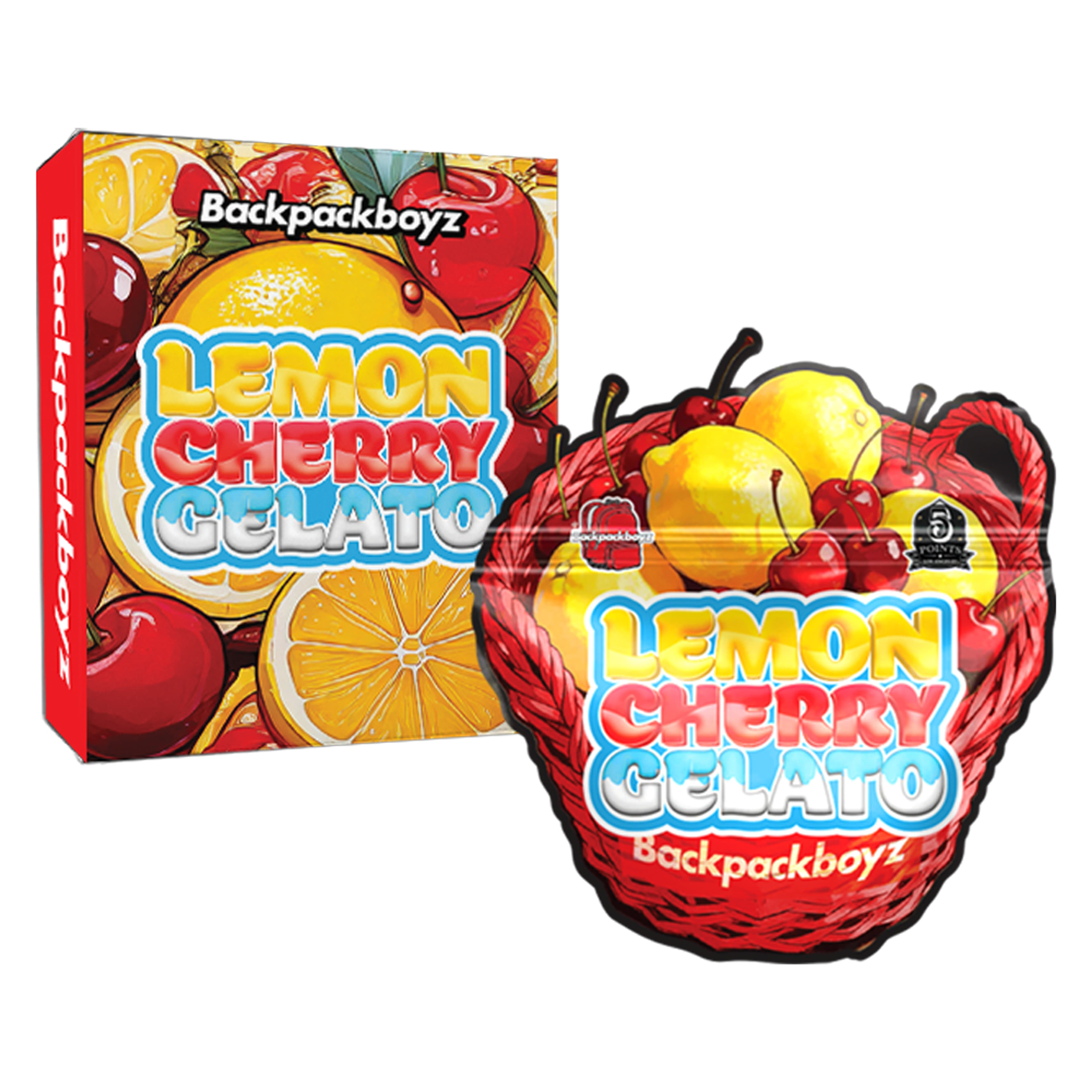 Lemon Cherry Gelato 31.87% - 3.5g *SPECIAL PRICING* - Backpack Boyz - Eighth - $50 - Exotic Eighths - Buy 8 Mix & Match get 13.5% Off PLUS $.01 Punch T1 Rosin