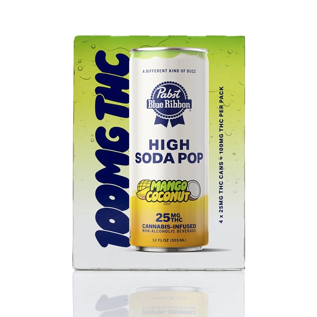Mango Coconut | 25mg | 4pk Soda Pop