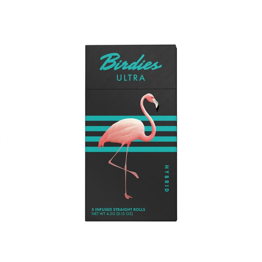 Ultra Hybrid - .85g Infused Prerolls (5pk) - Birdies - Hybrid - 5pk - $25 - Infused Preroll Pack