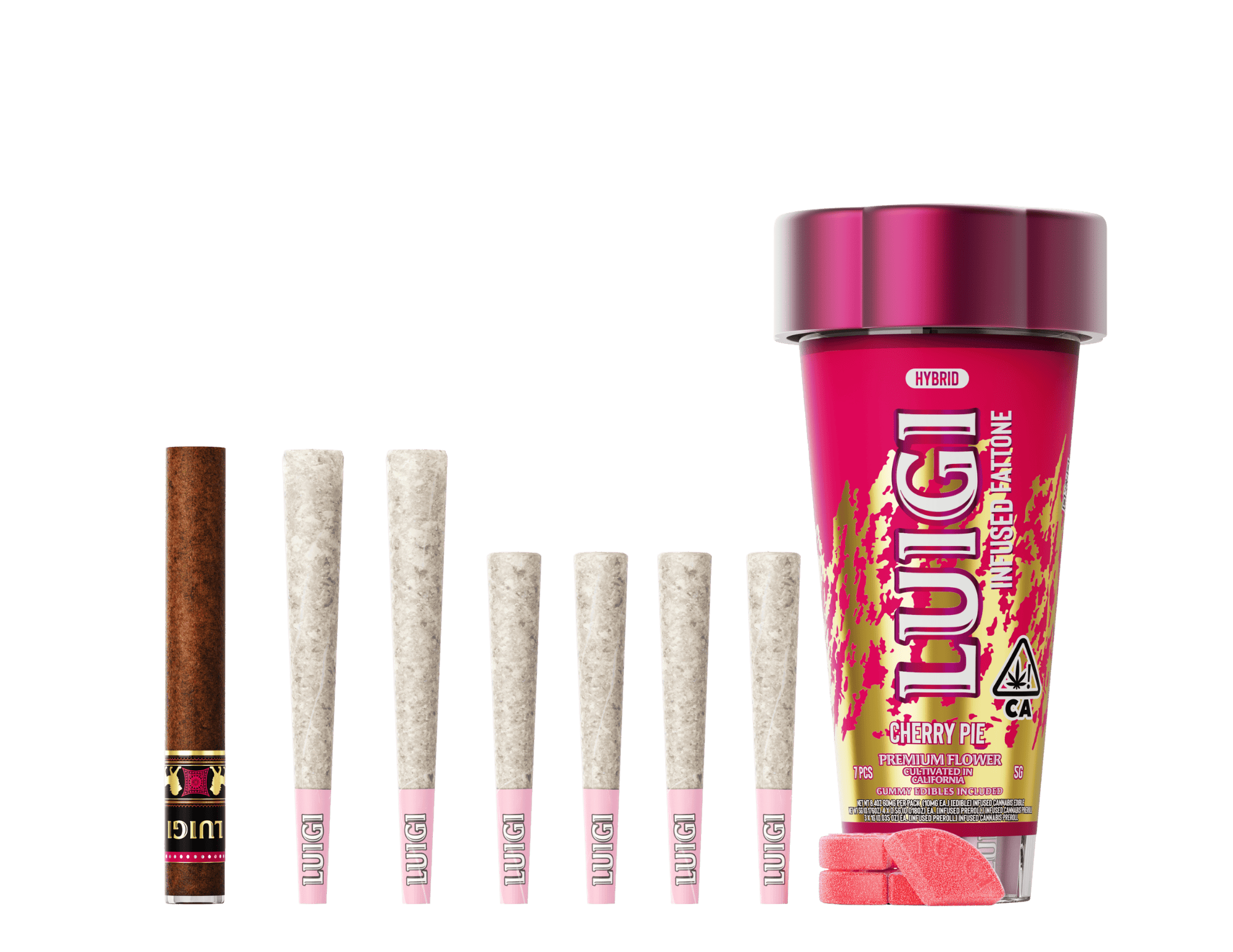 Cherry Pie 4-in-1 Fattone - Luigi -  - $46 - Pre-Rolls