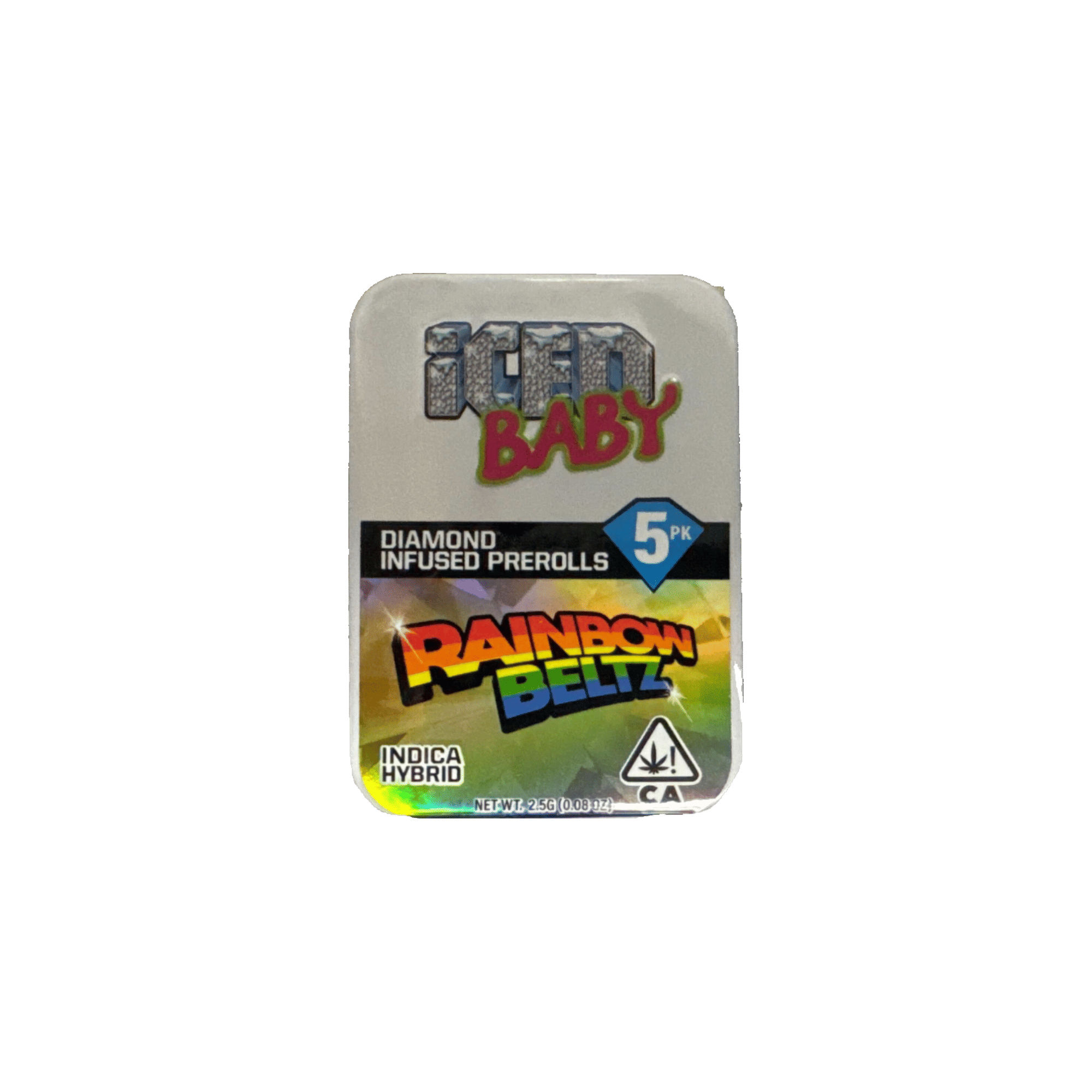 Rainbow Beltz - Infused Pre-Rolls - ICED - 2.5g (5-Pack) - $39.99 - Infused Pre-Rolls