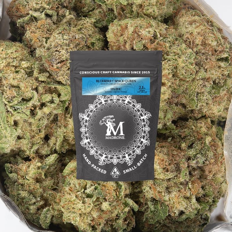 Blueberry Space Queen - Madrone - eighth - $25 - Flowers