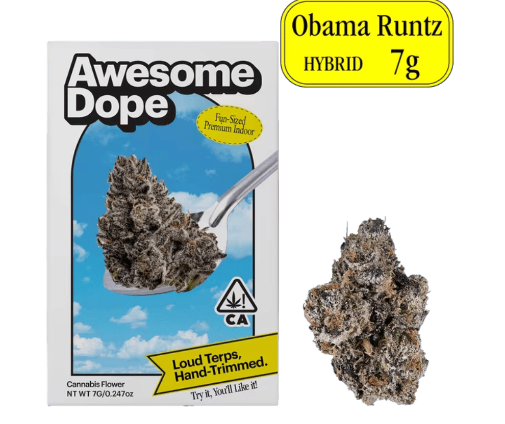 7G Obama Runtz - Awesome Dope -  - $42.50 - Flowers