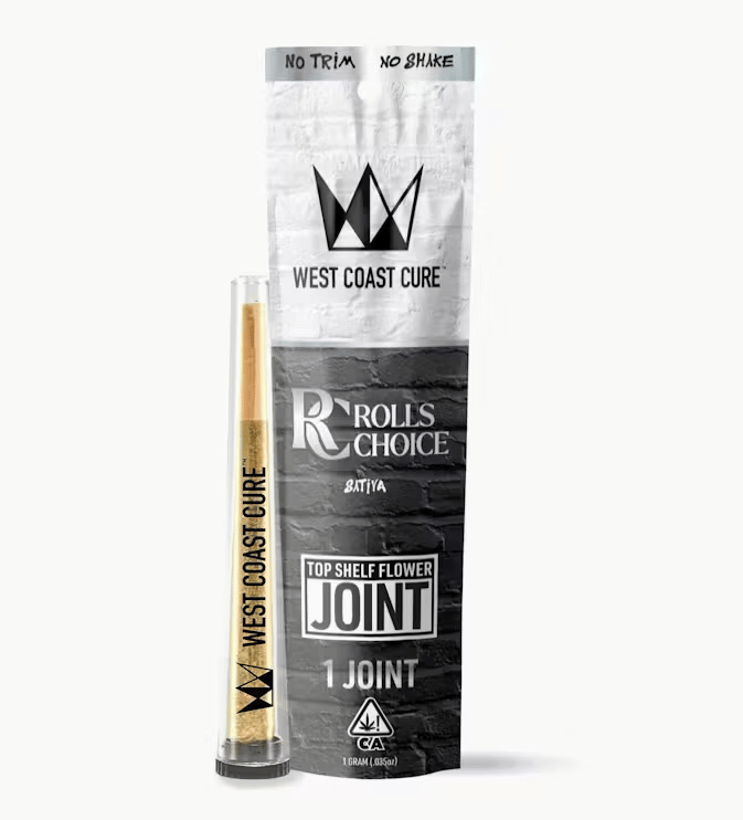 DEAL Rolls Choice CUREjoint Preroll 1g - West Coast Cure -  - $10 - Preroll