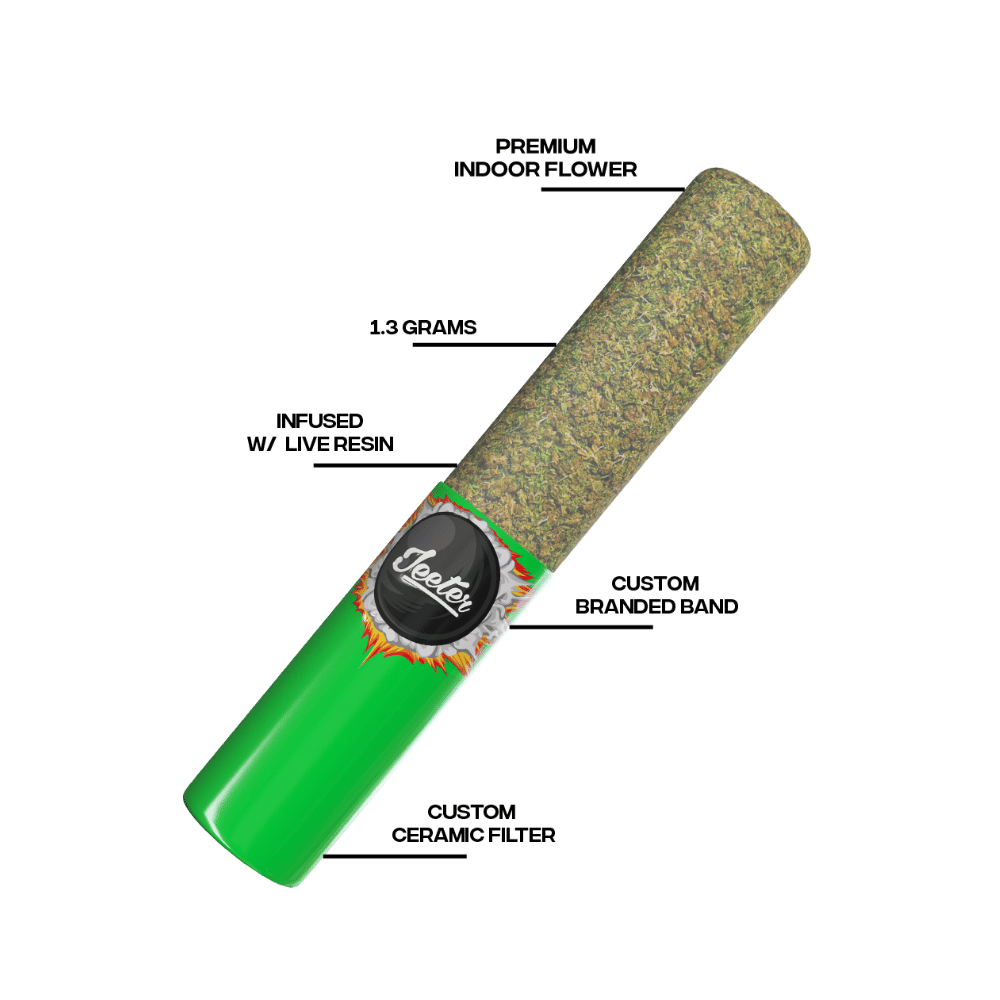 DEEP DRIVE KUSH 3PK RESIN CANNON - JEETERS -  - $24 - Pre-Rolls