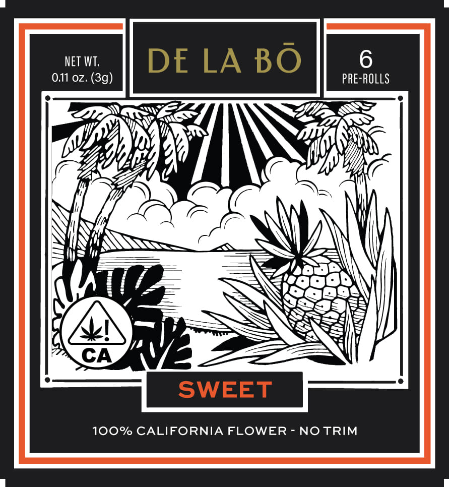 Banana Runtz - .5g Prerolls (6pk) - De La Bo - PR Pack - Hybrid - $32 - Pre-Roll Packs