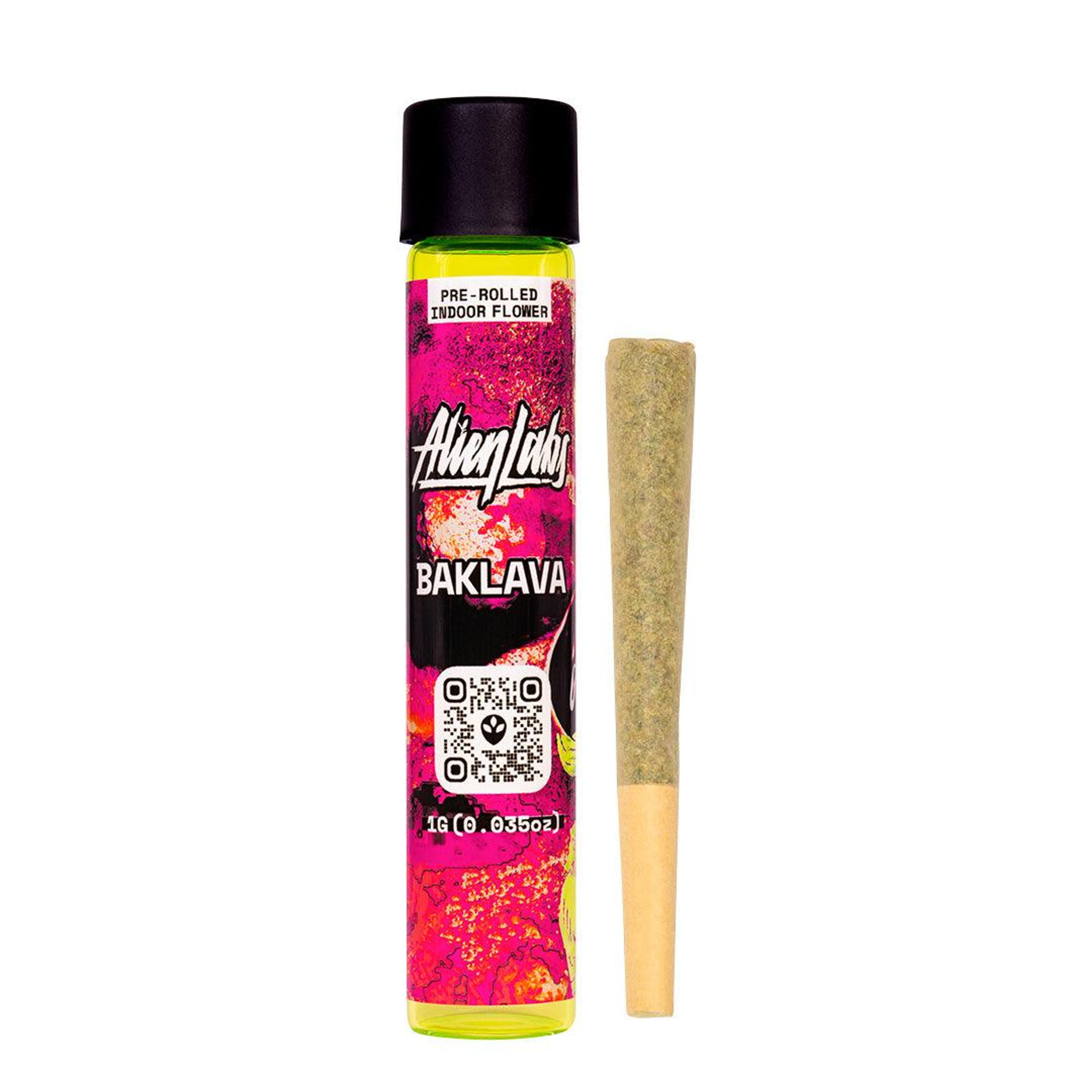 Baklava - 1g Preroll - Alien Labs - 1g PR - Hybrid - $14 - Pre-Rolls