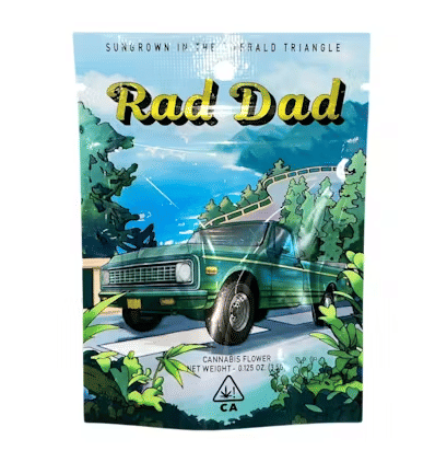 Dirty Taxi 3.5g - Rad Dad - Eighth - $9 - Flowers