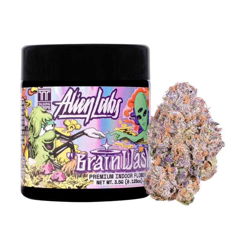 Brain Wash - 3.5g Indoor - Alien Labs - 3.45g - Hybrid - $57 - Flower/Infused Flower (3.5 Grams)