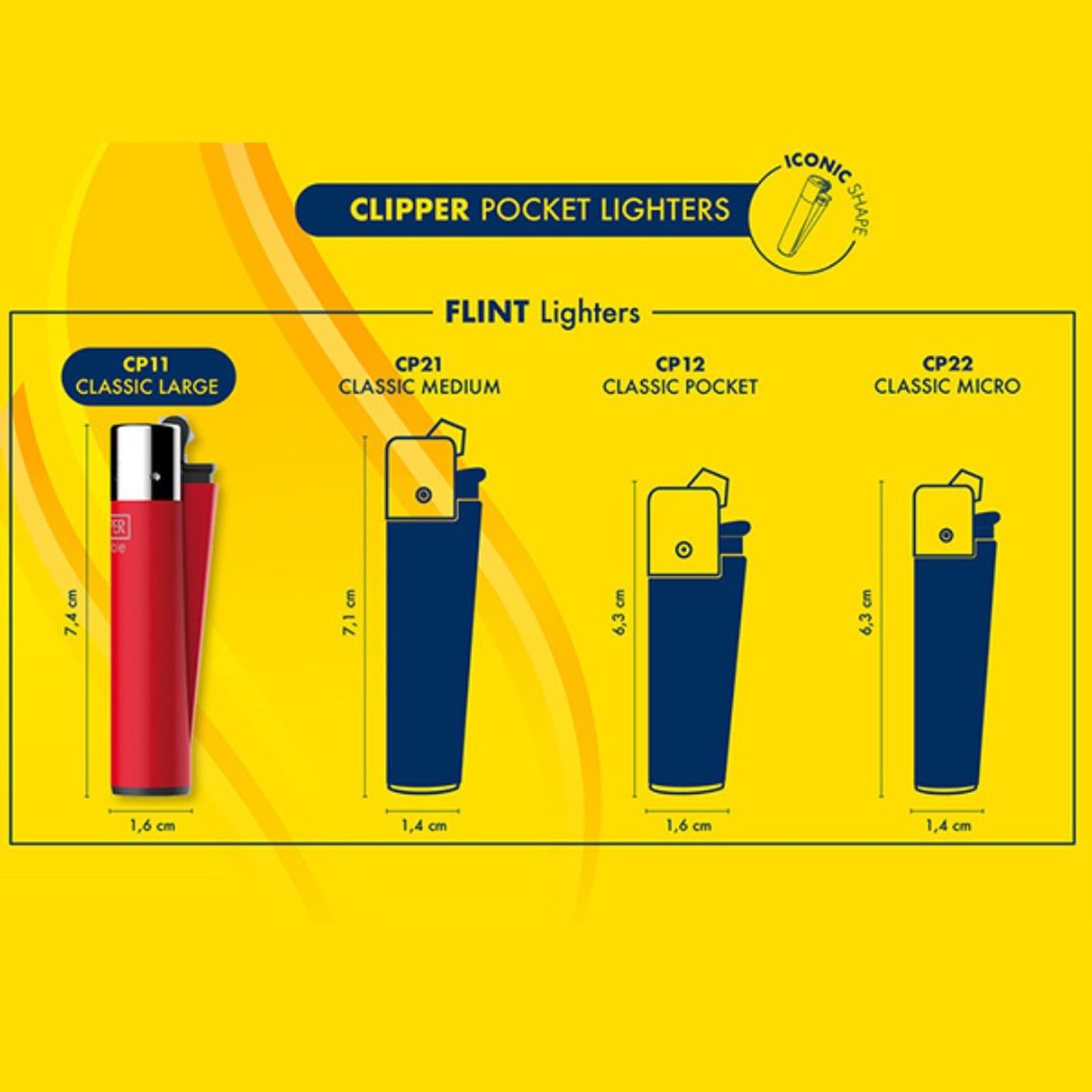 Classic Large Lighter - CLIPPER - - $4.06 - Accessories