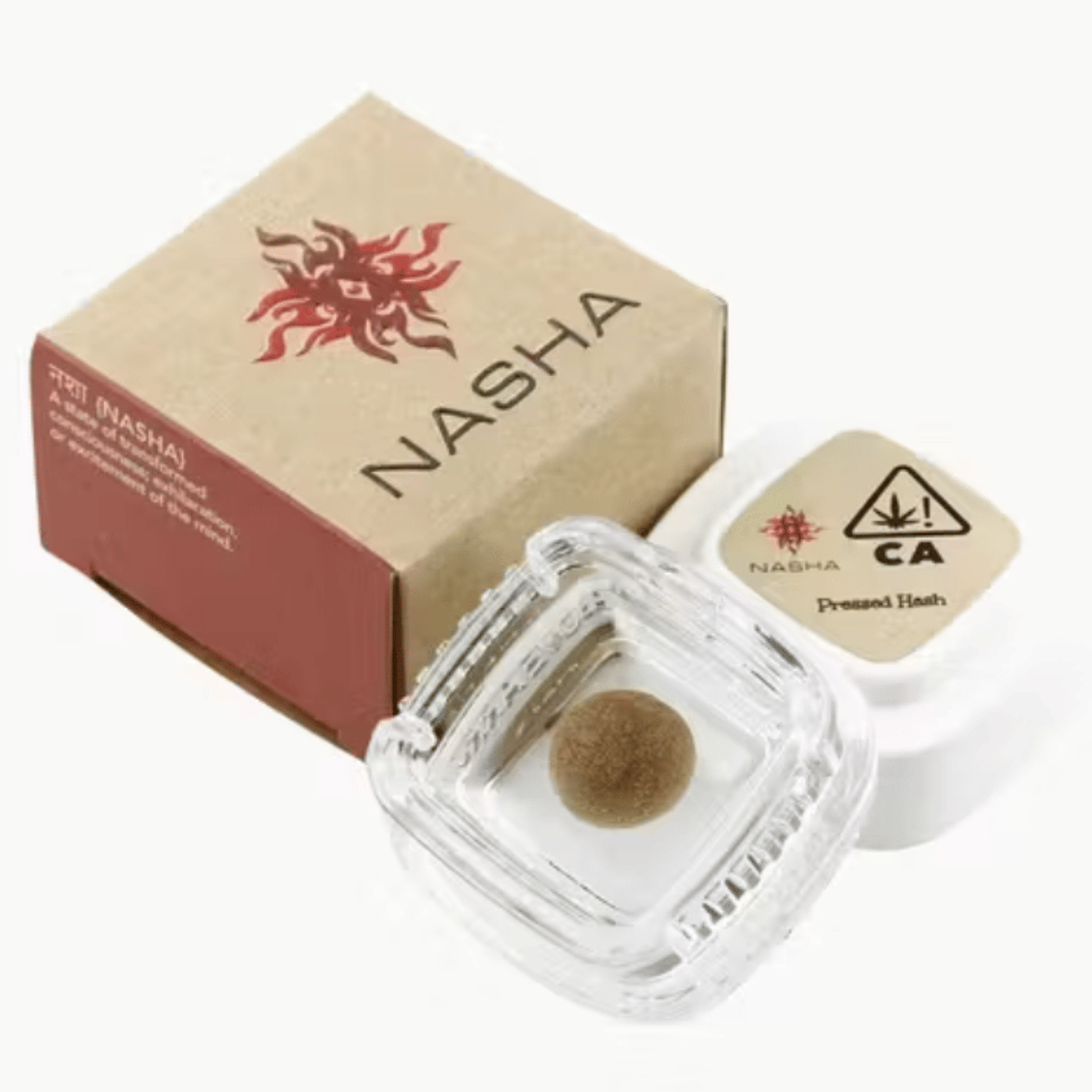 Secret Weapon Red Pressed Hash 1.2g - Nasha - - $28 - Concentrate