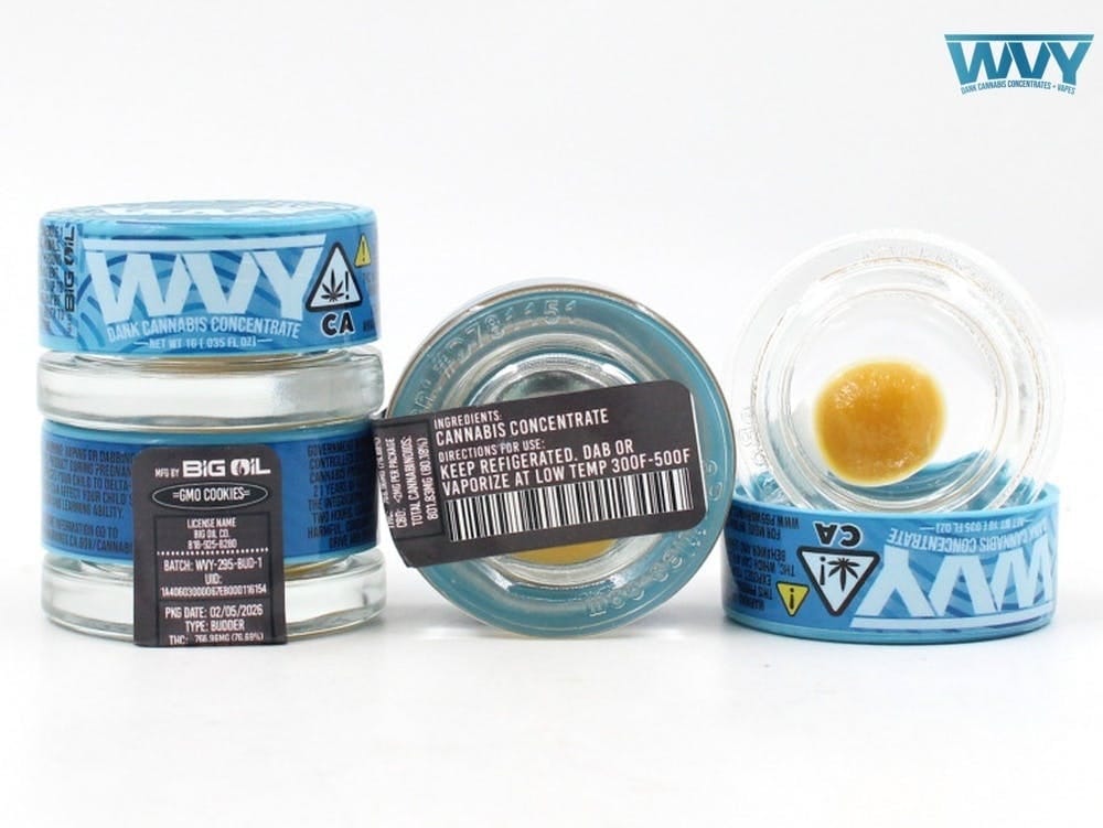 GMO Cookies - Budder - WVY -  - $10.75 - Concentrates